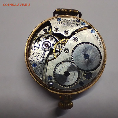 Позолоченные часы American Waltham Watch Co. 1914г. - IMG_20240226_202849