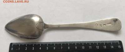 Старинная серебряная ложка 84 проба 1827 год - IMG_9064.JPG