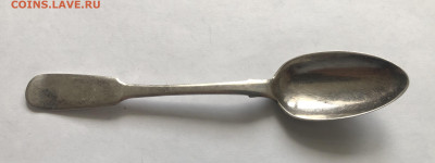 Старинная серебряная ложка 84 проба 1868 год - IMG_9085.JPG