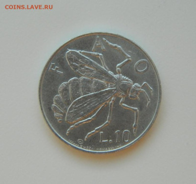 Сан-Марино 10 лир 1974 г. (ФАО) Фауна до 07.03.24 - DSCN9391.JPG
