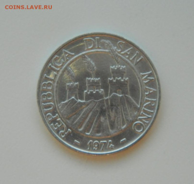 Сан-Марино 10 лир 1974 г. (ФАО) Фауна до 07.03.24 - DSCN9392.JPG