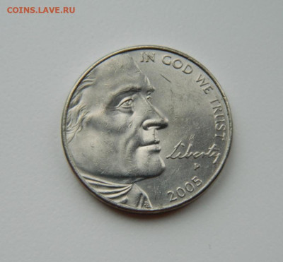 США 5 центов 2005 г. (Фауна) до 11.03.24 - DSCN4542.JPG