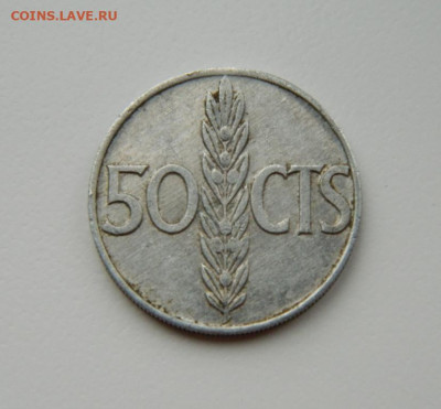 Испания 50 сентимо 1966 г. до 11.03.24 - DSCN4541.JPG