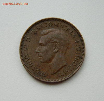 Великобритания 1 фартинг 1948 г. (Фауна) до 11.03.24 - DSCN4538.JPG