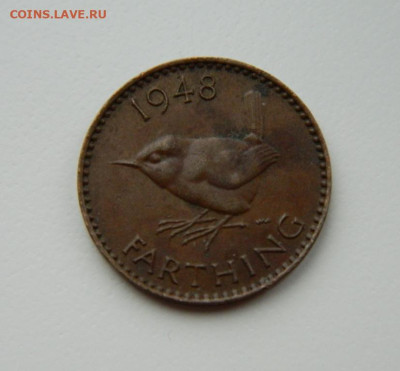 Великобритания 1 фартинг 1948 г. (Фауна) до 11.03.24 - DSCN4539.JPG