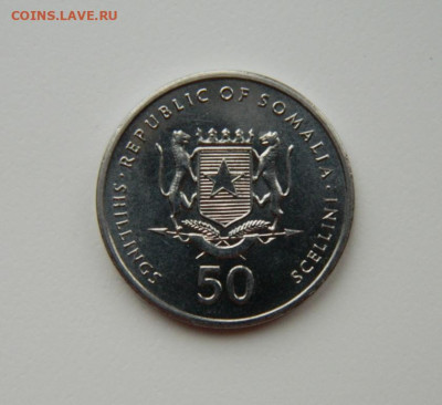 Сомали 50 шиллингов 2002 г. (Фауна) до 11.03.24 - DSCN4428.JPG