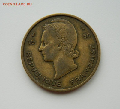 Французская Западная Африка 25 франков 1956г(Фауна) до 11.03 - DSCN4436.JPG