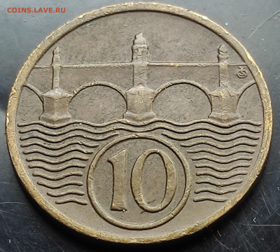 Чехословакия 10 геллеров 1937 до 10.03.2024 - IMG_20240305_172627