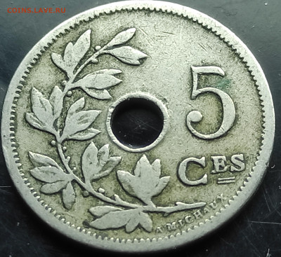 Бельгия 5 сантимов 1905 до 10.03.2024 - IMG_20240305_172656