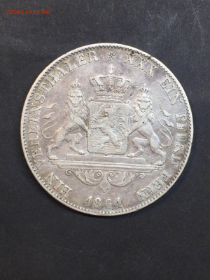 1 Талер 1861, Людвиг III, до 12.03.2024. - FE486D5B-F32B-4994-8414-0F9EB48A0A73