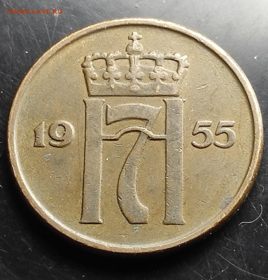 Норвегия 5 эре 1955 до 10.03.2024 - IMG_20240305_173326