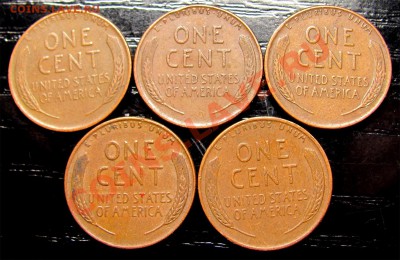 F94 США 1¢ подборка 5 шт. 1946-48-50-51D-52D до 19.01 в 22°° - F94 USA 1c 5 cs 46_52D_2