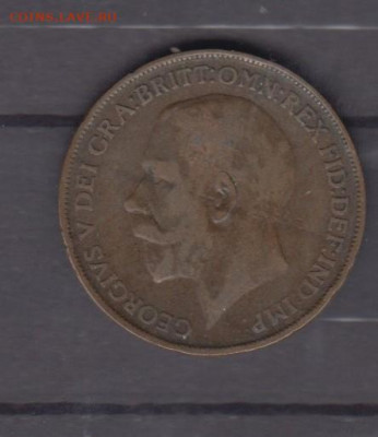 Великобритания 1911 1 пенни до 09 03 - 222