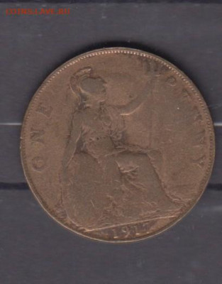 Великобритания 1917 1п до 09 03 - 225