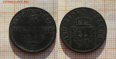 6 монет Старой Германии 1752-1869. До 12.03.24 в 22:00 - 1856