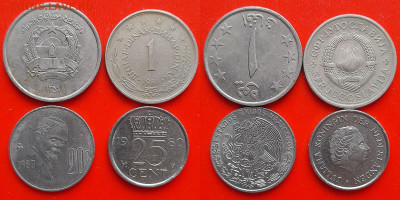 ФИКС: 1980 год – Монеты Мира – до ухода в архив. - 1980-2