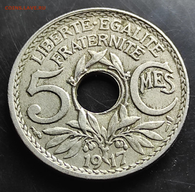 Франция 5 сантимов 1917 до 11.03.2024 - IMG_20240306_165716