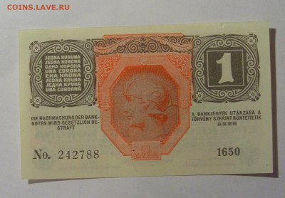 1 крона 1916 Австрия (788) 13.03.24 22:00 М - CIMG0909.JPG