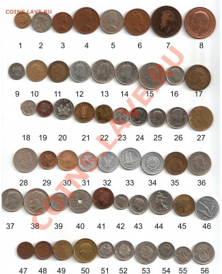 Начинающим - иностранные монеты по 15 рублей - 15рев.