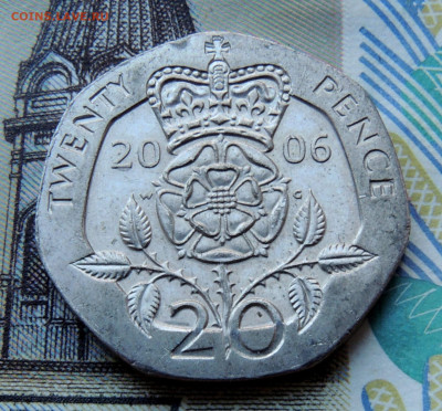 Великобритания 20 пенсов 2006 до 12.03.2024 - Великобритания 20 п.2006.JPG