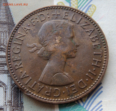 Великобритания ½ пенни 1957 до 12.03.2024 - Великобритания ½ пенни 57 .JPG