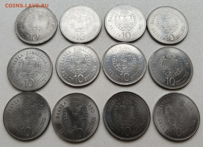 Сомали, "Знаки Зодиака", 12 монет, до 14.03 14:30 - lot5-01