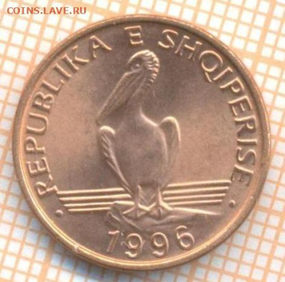 Албания 1 лек 1996 г., до 14.03.2024 г. в 22.00 по Москве - Албания 1 лек 1996 330