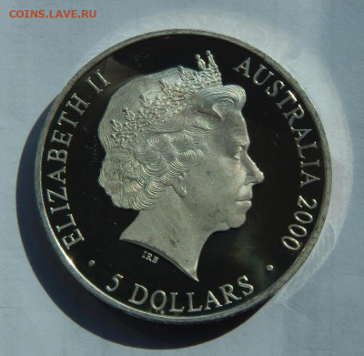 5 долларов 2000г. Птицы над гаванью. Олимпийские игры 2000г. - DSCN7957.JPG