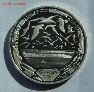5 долларов 2000г. Птицы над гаванью. Олимпийские игры 2000г. - DSCN7964.JPG