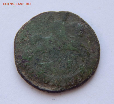 Полушка 1770 г. ЕМ. Екатерина II. - DSCN7859.JPG