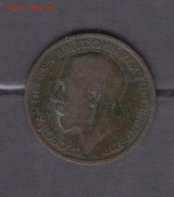 Великобритания 1918 пол пенни до 12 03 - 313а