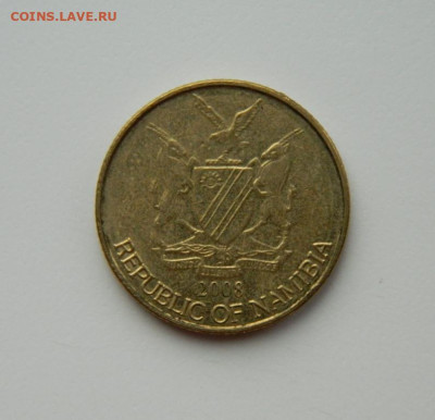 Намибия 1 доллар 2008 г.(Фауна)  до 14.03.24 - DSCN3649.JPG