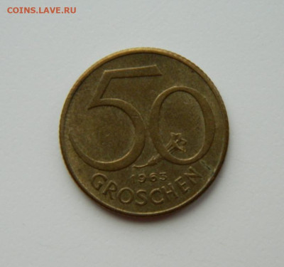 Австрия 50 грошей 1963 г. до 14.03.24 - DSCN3635.JPG