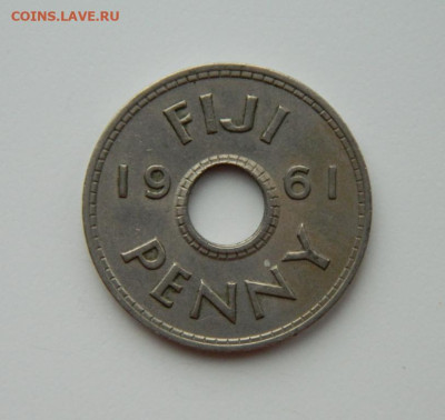 Британский Фиджи 1 пенни 1961 г. до 14.03.24 - DSCN3693.JPG