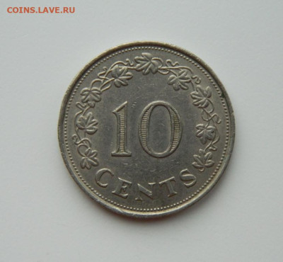 Мальта 10 центов 1972 г. (Корабль)  до 14.03.24 - DSCN3700.JPG