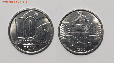 Бразилия 10 крузейро 1990 г, колхозник - 12.03 - IMG_20240308_103750