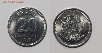 Бразилия 20 сентавос 1987 года - 12.03 - IMG_20240308_103831
