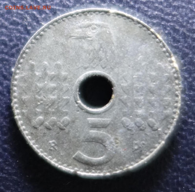 5 рейхспфеннигов 1940 - 5pf1
