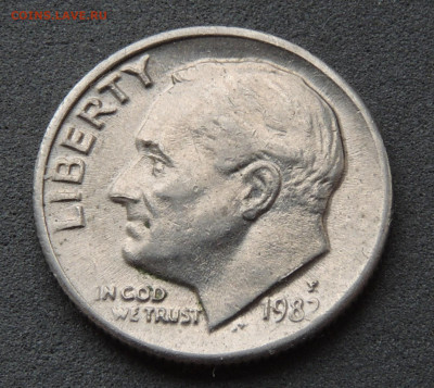 США 1 дайм 1982 до 15.03.2024 - США 1 дайм 82 .JPG
