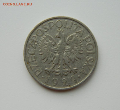 Польша 1 злотый 1929 г. до 16.03.24 - DSCN4793.JPG