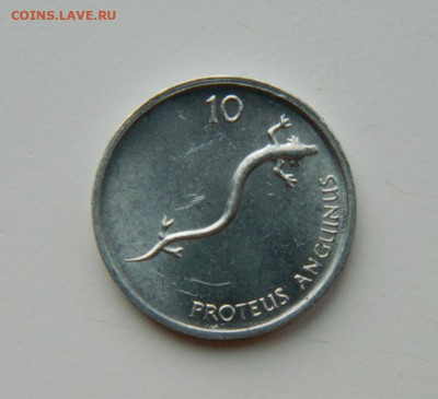 Словения 10 стотинов 1993 г. (Фауна) до 16.03.24 - DSCN4806.JPG