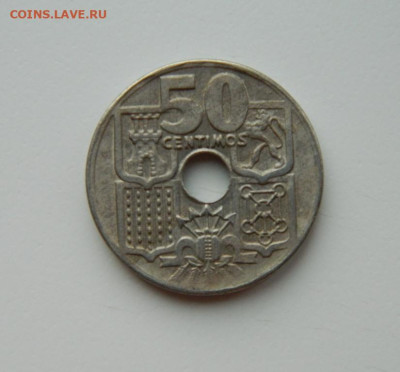 Испания 50 сентимо 1949 г. до 16.03.24 - DSCN4816.JPG