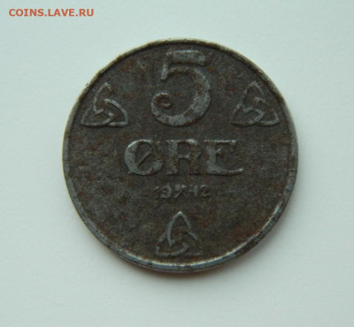 Норвегия 5 эре 1942 г. (Железо) до 16.03.24 - DSCN4695.JPG
