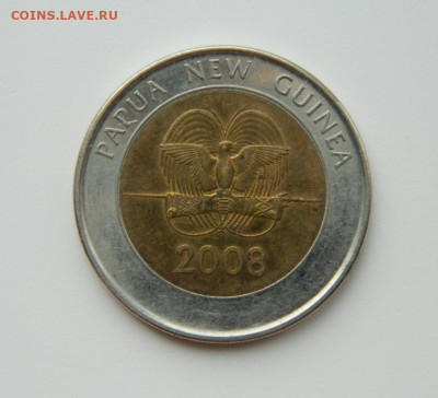 Папуа-Новая Гвинея 2 кина 2008 г.(Юбилейная) БИМ до 16.03.24 - DSCN4726.JPG