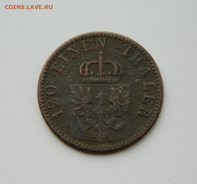 Пруссия 3 пфеннига 1866 г. "А" до 16.03.24 - DSCN4724.JPG