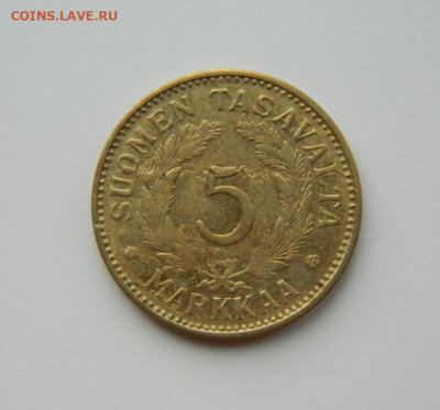 Финляндия 5 марок 1946 г. до 16.03.24 - DSCN4711.JPG