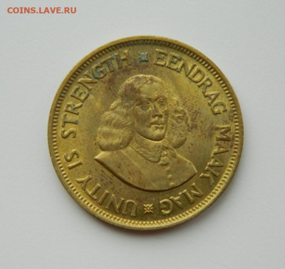 Южная Африка 1 цент 1964 г. (Крупная!) до 16.03.24 - DSCN4720.JPG