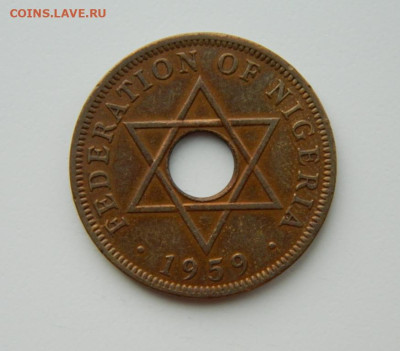 Британская Нигерия 1 пенни 1959 г. до 16.03.24 - DSCN4709.JPG