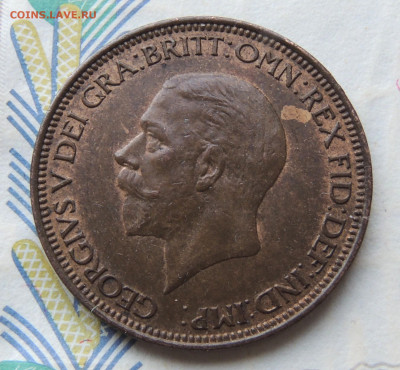 Великобритания ½ пенни 1931 до 15.03.2024 - Великобритания ½ пенни 31 .JPG