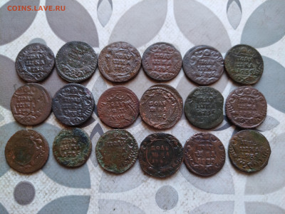 18 полушек 1731-1750 до 13.03.2024 - 18пол